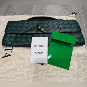 Bottega Veneta Adiamo clutch- Green